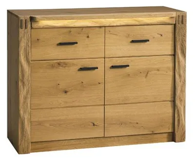 Image de Commode Design Commodes en bois Buffet Moderne Buffet Haut Armoire 116cm Nouveau