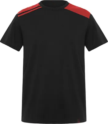 Produktbild von Roly Workwear CA8411 | T-Shirt Expedition S bis 3XL - Farbe: Black 02/Red 60 - Größe: M