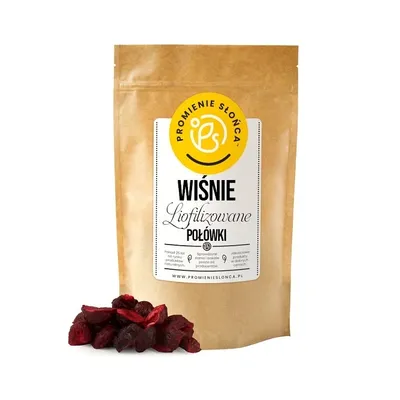 Zdjęcie produktu dla Wiśnie Liofilizowane Połówki 20 g
