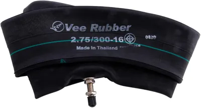 Produktbild von Vee Rubber 5642723 Tr4 Straight Valve Fahrradschlauch Schwarz 2.75|3.00 / 16 Schwarz 2.75|3.00