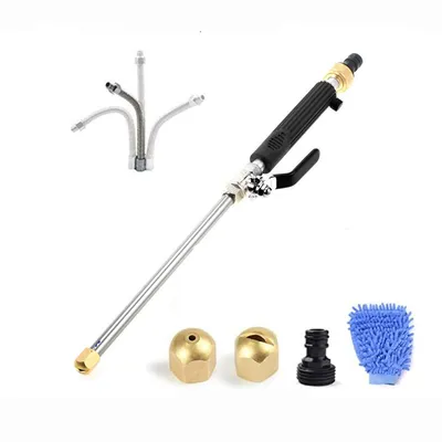 Imagen del producto de Kit de pistola de agua de alta presión: riego eficiente para el jardín y lavado de automóviles, color