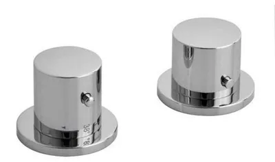 Produktbild von Sapho GO Thermostatische 2-Loch Wannenrand-Armatur, Chrom