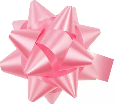 Produktbild von 10 Geschenkschleifen Rosetten 8cm , Farbe:rosa