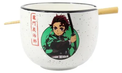 Immagine prodotto di Misa do Ramen z pałeczkami Tanjiro, 414 ml - Demon Slayer