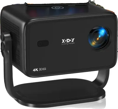 Obrázok produktu pre Projektor, 18000 lumenov, rozlíšenie 1080P, pripojenie WiFi 6, čierny