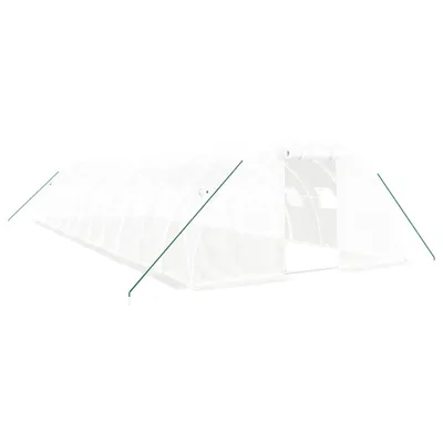 Immagine prodotto di Serra vidaXL con struttura in acciaio, bianca, 48 m², 12x4x2 m