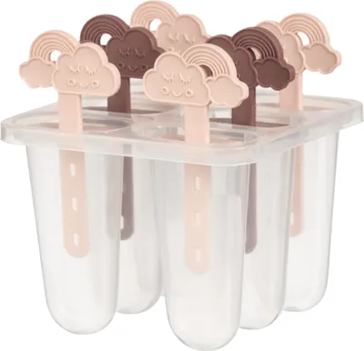 Produktbild von Eisformen für selbstgemachtes Eis am Stiel, 6 Stück