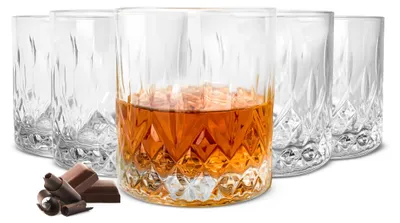 Obrázok produktu pre Sada 6 whiskyových pohárov – objem 280 ml, nadčasový dizajn