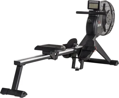 Imagen del producto de Máquina de remo - Remoergómetro - Aparato de fitness - Remoergómetro para interiores - Entrenador para todo el cuerpo - Plegable y compacto