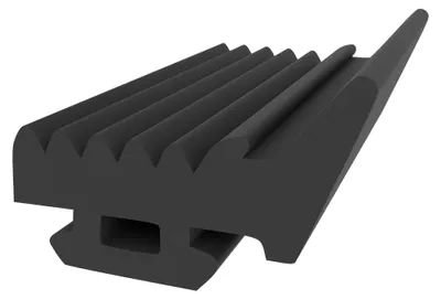 Produktbild von Verglasungsdichtung für Fenster - Schwarz - 5 Meter - 11 mm Höhe - 7 mm Breite - Fensterdichtung - Glasfalz Abdichtung - Türdichtung