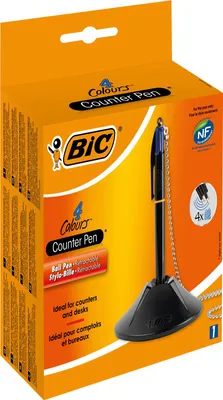 Produktbild von BIC 527507, Clip, Kugelschreiber mit Druckeinzugsmechanik, Blau, 1 Stück(e), Medium