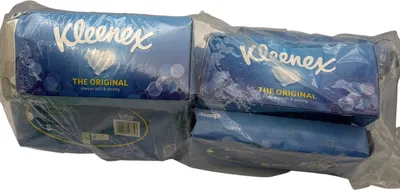Obrázok produktu pre Obrúsky na tvár Kleenex - 12 balení x 72 kusov - Mäkké obrúsky na každodenné použitie - Šetrné k pokožke vašej rodiny s prímesou bavlny