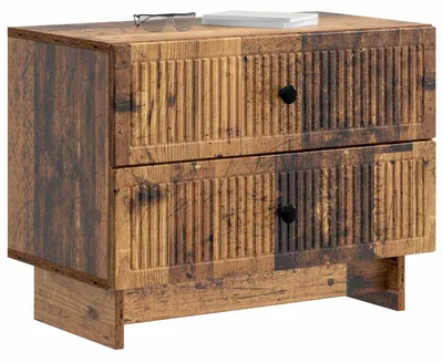 Image de Cabinet de chevet avec tiroir Bois ancien 62 x 34,5 x 47,5 cm