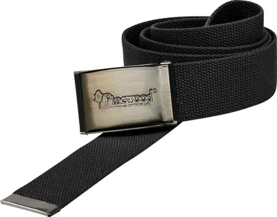 Produktbild von Pinewood Canvas Belt Uni Farbe: schwarz