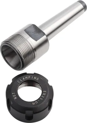 Produktbild von ER25 MT2 M10 Kegel-Spannzangenfutterhalter Planfräsdornadapter CNC-Fräswerkzeuge