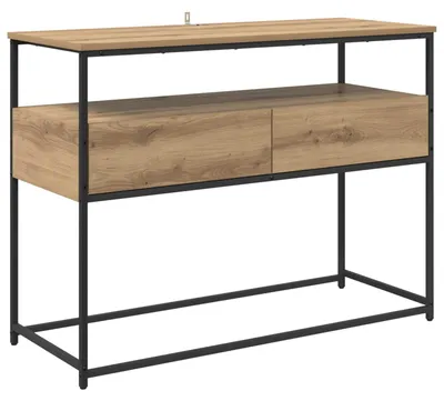 Zdjęcie produktu dla Konsola z szufladą Dąb rzemieślniczy 100 x 40 x 75 cm