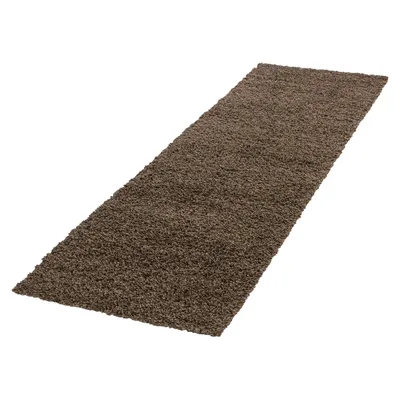Immagine prodotto di Life Shaggy tappeto pelo lungo runner 80x250cm marrone