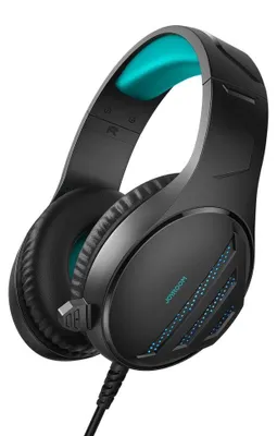 Image de Casque de jeu filaire supra-auriculaire Joyroom JHead - Noir