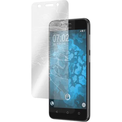 Produktbild von 1er-Pack PhoneNatic Glas-Folie klar  kompatibel mit Huawei Y3 (2018) - Panzerglas für Y3 (2018)