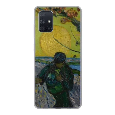 Produktbild von MuchoWow® Handyhülle Schutzhülle Hülle für Samsung Galaxy A51 5G Der Sämann - Vincent van Gogh Silikon Softcase Handy Hülle - Abbildung
