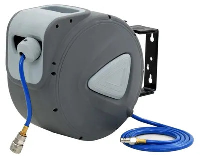 Produktbild von Automatische Luftschlauchtrommel 1/4 Zoll 20 m in Grau