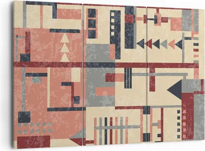 Produktbild von Bild auf Leinwand - Leinwandbild - Abstraktion modern - 165x110cm - Wand Bild - Wanddeko - Leinwanddruck - Bilder - Kunstdruck - Wanddekoration - Leinwand bilder - Wandkunst - CE165x110-3863
