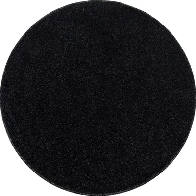 Produktbild von Ayyildiz Hali ATA1201207000ANTHRAZIT, Teppich, Polypropylen (PP), Anthrazit, Rund, 1200 mm, 1200 mm