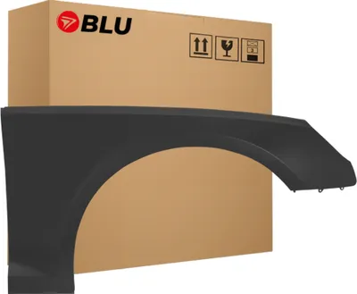 Produktbild von BLU Kotflügel Passend für Audi A4 B9 S4 LZ7L Rechts Silber LavaGrau | 2015-2019 | Vorderseite Vorne | Lackiert | Einbaufertig