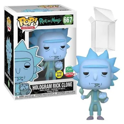 Produktbild von Rick and Morty - Hologram Rick Clone 667 Glows in the Dark Shop Limited Edition