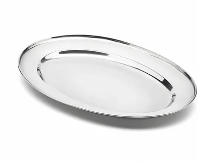 Obrázek produktu pro Oválná kovová deska na studené řezy 45 cm Tadar
