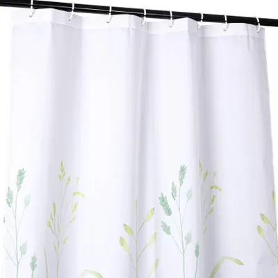 Produktbild von Duschvorhang FASTY Gras Anti-Schimmel Polyester Badezimmervorhang Bad-Stoff 120x200cm Grün Robust