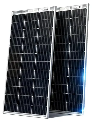 Imagen del producto de Panel solar bifaciales de 120W, diseño de alta eficiencia, 2 unidades de 120W