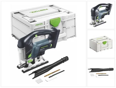 Obrázek produktu pro Festool CARVEX PSBC 420 EB-Basic akumulátorová přímočará pila 18 V 120 mm ( 576530 ) bezkartáčová v systaineru - bez baterie, bez nabíječky ( nástupce 201379 )
