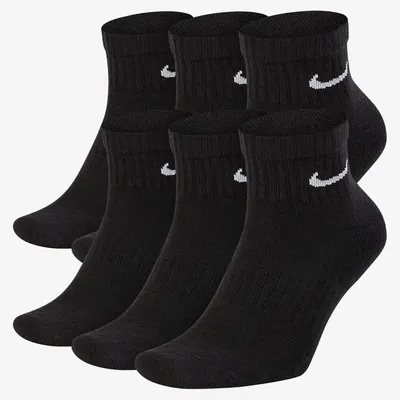 Produktbild von NIKE 6 X Sport Freizeit Socken Strümpfe 2X3er Pack SX7667, Farbe:Schwarz