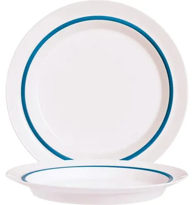 Zdjęcie produktu dla Autonomy Blue Teller, talerze płaskie, 19 cm - zestaw 12 sztuk