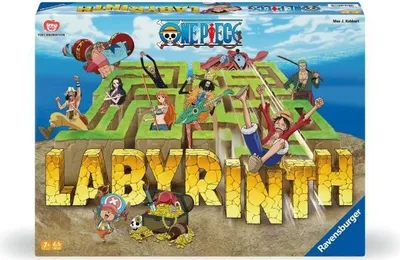 Produktbild von Gesellschaftsspiel Labyrinth One Piece, Familienspiel, Denkspiel, Ab 7 Jahren, Ravensburger