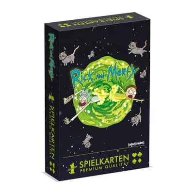 Produktbild von Number 1 Spielkarten Rick and Morty Kartenspiel Karten Spiel Fanartikel