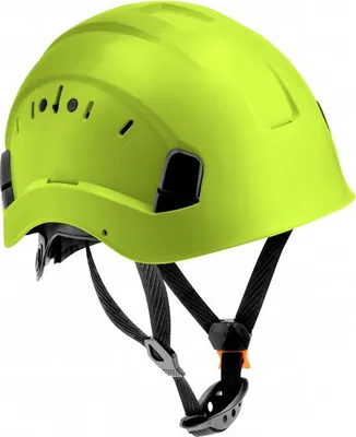Produktbild von Högert Schutzhelm mit Kienriemen für große Höhen "Diemel" Neongelb