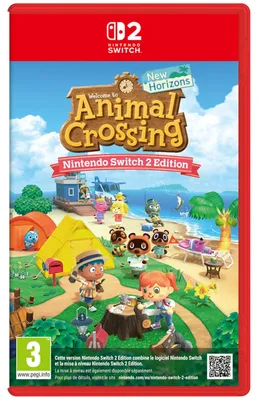 Zdjęcie produktu dla Nintendo Animal Crossing: New Horizons Switch 2 Edition, Nintendo Switch 2, Tryb multiplayer, dla wszystkich, Nośnik fizyczny