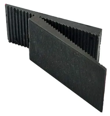 Glasplatten für Fenster, 55x30 mm, 50 Stück, schwarz