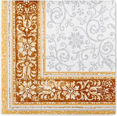 Produktbild von Sovie HORECA Serviette Lara in Terrakotta aus Linclass® Airlaid 40 x 40 cm, 50 Stück - Ornamente
