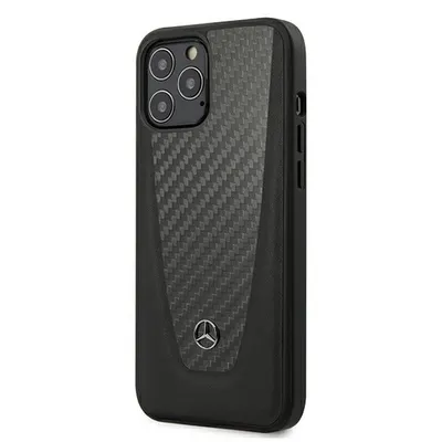 Produktbild von Mercedes Benz Hardcase Carbon Dynamic Line Apple IPhone 12 Mini (5,4), schwarz