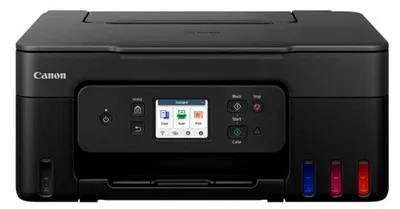 Zdjęcie produktu dla Canon PIXMA G3590, Atramentowa, Drukowanie w kolorze, 4800 x 1200 DPI, A4, Bezpośrednie drukowanie, Czarny