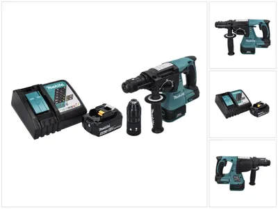 Produktbild von Makita DHR 243 RM1 Akku Bohrhammer 18 V SDS plus Brushless + 1x Akku 4,0 Ah + Ladegerät