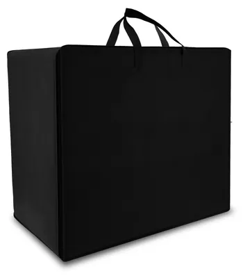 Image de Sac de rangement Beautissu pour couvertures, oreillers, VS95 67x100x42 cm Noir
