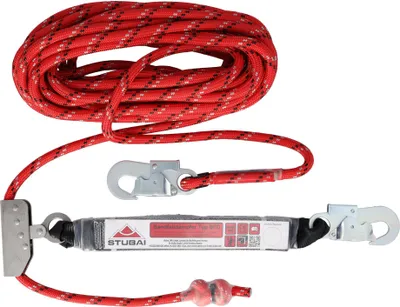 Produktbild von STUBAI mitlaufendes Auffanggerät | 15 m, 2700 g | ultimative Flexibilität und Sicherheit für bis zu 120 kg | EN 353-2