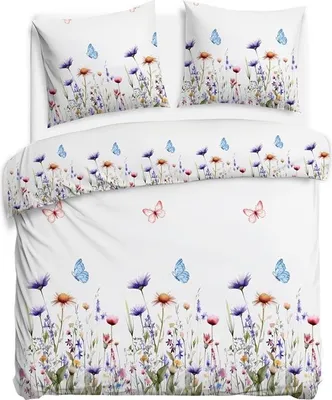 Zdjęcie produktu dla Pościel flanelowa, gruba, ciepła 200x220 31512-1 Łąka