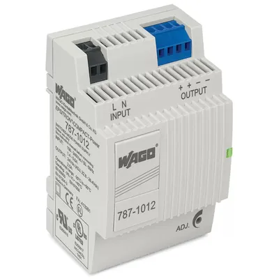 Produktbild von WAGO 787-1012 - 60 W - 85 - 264 V - 44 - 66 Hz - 1.4 A - Passiv - 10 ms