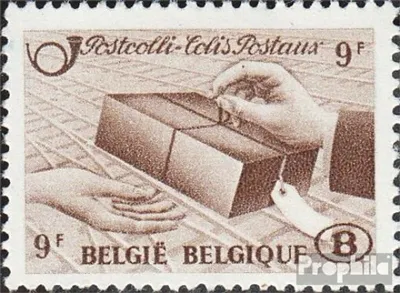 Produktbild von Briefmarken Belgien 1948 Mi PP27 postfrisch Postpaket