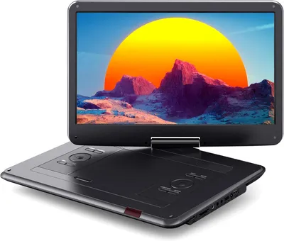 Immagine prodotto di Lettore DVD portatile WOLFANG da 17,5 pollici con schermo HD da 15,6 pollici e batteria da 5000 mAh